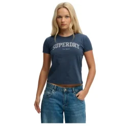 Camisetas manga corta Superdry Ath Ess Fitted Graphic Tee