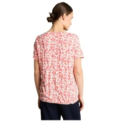 Camisetas manga corta Tom tailor T-Shirt Henley Crincle Alloverprint