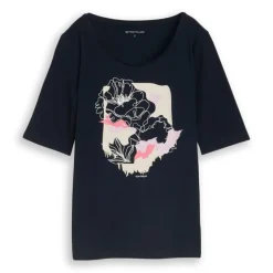 Camisetas manga corta Tom tailor T-Shirt Crew Neck With Print