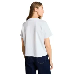 Camisetas manga corta Tom tailor Loose T-Shirt With Embro