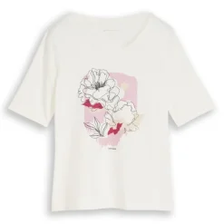 Camisetas manga corta Tom tailor T-Shirt Crew Neck With Print