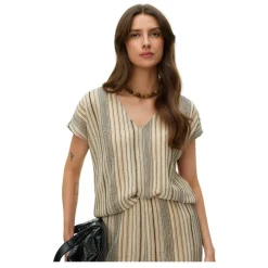 Camisetas manga corta Vero moda Vmdemi Ss V-Neck Top Jrs Ga