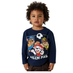 Camisetas manga larga Name-it Nmmjoll Paw Nreg Ls Top Noos Cplg