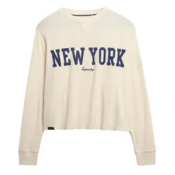 Camisetas manga larga Superdry Ath Essential Graphic Ls Top