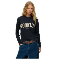 Camisetas manga larga Superdry Ath Essential Graphic Ls Top