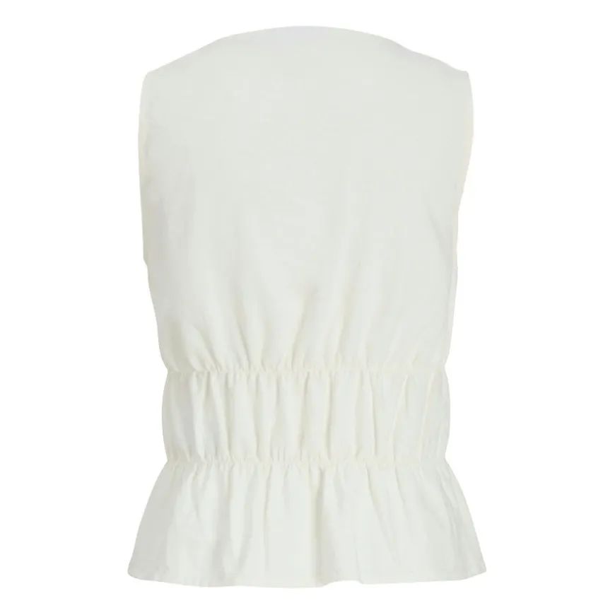 Camisetas sin mangas Jjxx Jxalmira Linen Blend Tie Sl Top Wvn Ln