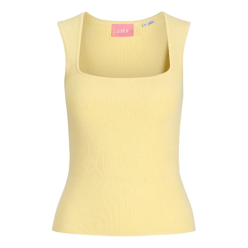 Camisetas sin mangas Jjxx Jxposie Square Neck Top Knit