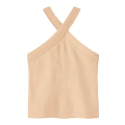 Camisetas sin mangas Name-it Nkfflommiz Oneshoulder Sh Slim Top Box