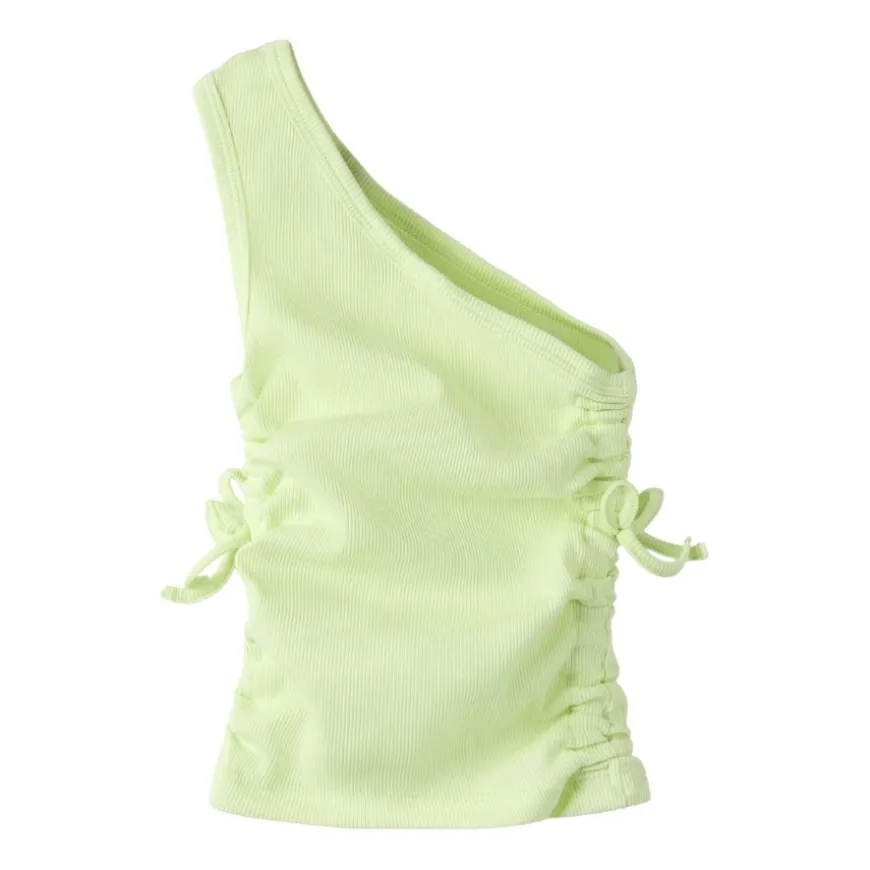 Camisetas sin mangas Name-it Nkfflommiz Oneshoulder Sh Slim Top Box