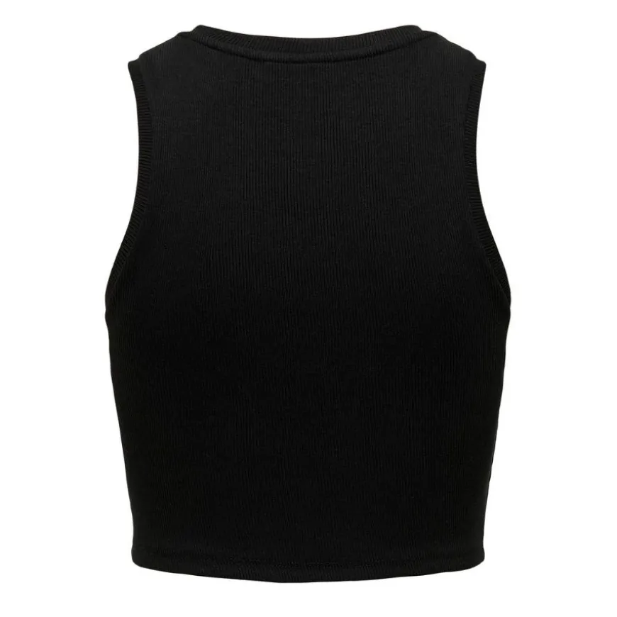 Camisetas sin mangas Only Onlvilma S L Cropped Tank Top Jrs Noos