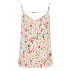 Camisetas sin mangas Only Onlnova Life Vis Paris Singlet Wvn