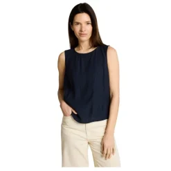 Camisetas sin mangas Tom tailor Blouse Top Crinkled