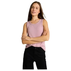 Camisetas sin mangas Tom tailor T-Shirt Rib Top