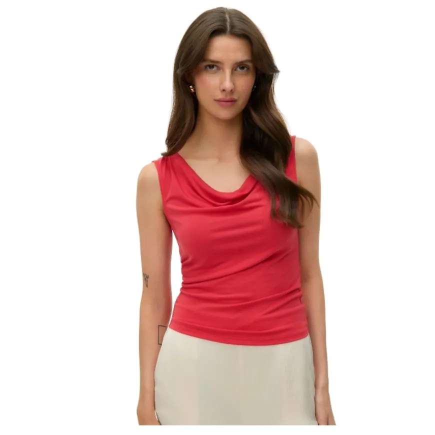 Camisetas sin mangas Vero moda Vmjoan Sl Waterfall Top Jrs