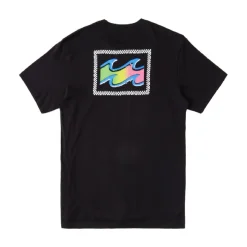 Camisetas manga corta Billabong Crayon Wave M Tees Blk
