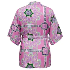 Camisetas manga corta Carmakoma Carkendra Life 3 4 Tie Kimono Aop