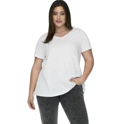 Camisetas manga corta Carmakoma Carbonnie Life S S V A-Shape Tee Noos