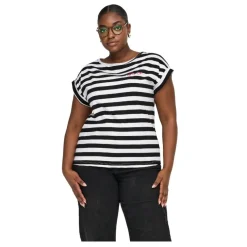 Camisetas manga corta Carmakoma Carclaudia S S Glitter Top Noos