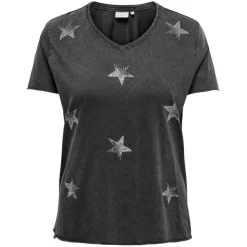 Camisetas manga corta Carmakoma Carlucy Life Star S S V-Neck Cc Jrs