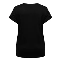 Camisetas manga corta Carmakoma Carjinny S S V-Neck Lace Top Jrs