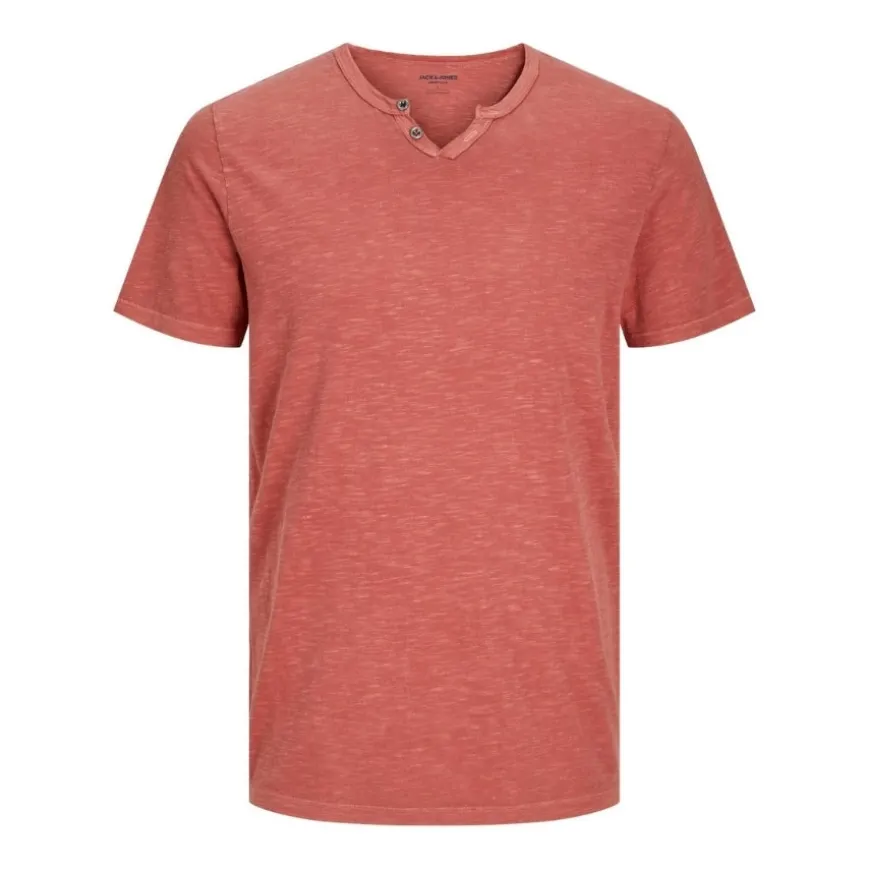 Camisetas manga corta Jack & jones Jjesplit Neck Tee Ss Noos
