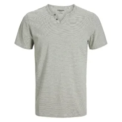 Camisetas manga corta Jack & jones Jjesplit Neck Stripe Tee Ss Sn