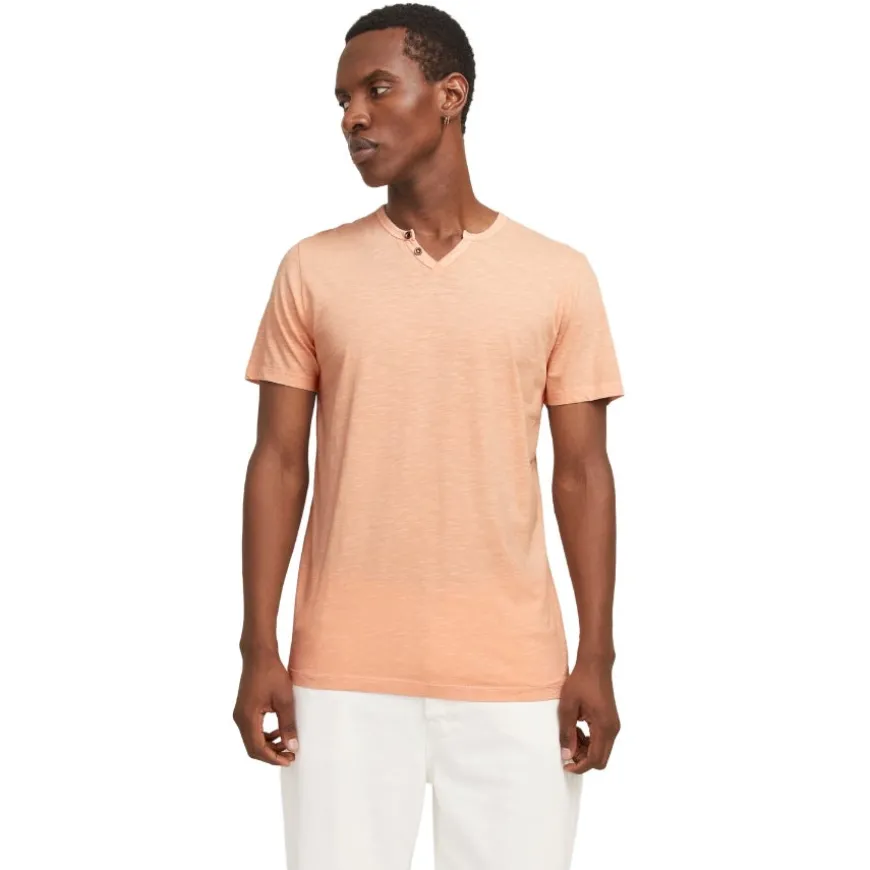 Camisetas manga corta Jack & jones Jjesplit Neck Tee Ss Noos