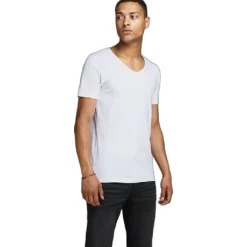 Camisetas manga corta Jack & jones Jjebasic V-Neck Tee S S Noos