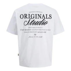 Camisetas manga corta Jack & jones Jornorrebro Typo Tee Ss Crew Neck Noos