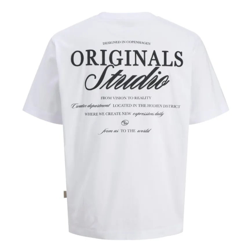 Camisetas manga corta Jack & jones Jornorrebro Typo Tee Ss Crew Neck Noos