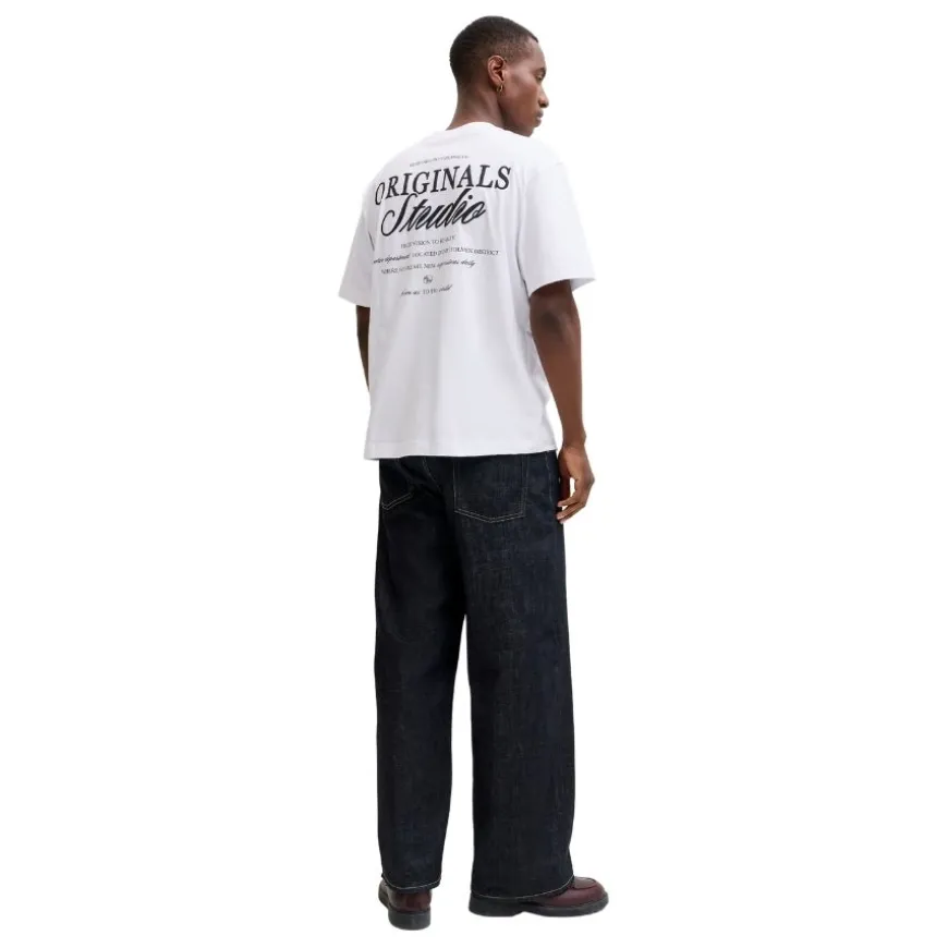 Camisetas manga corta Jack & jones Jornorrebro Typo Tee Ss Crew Neck Noos
