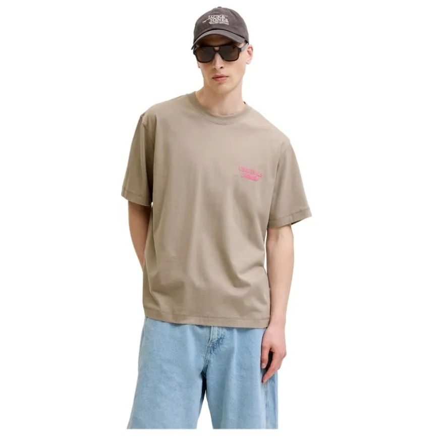 Camisetas manga corta Jack & jones Jornorrebro Typo Tee Ss Crew Neck Noos