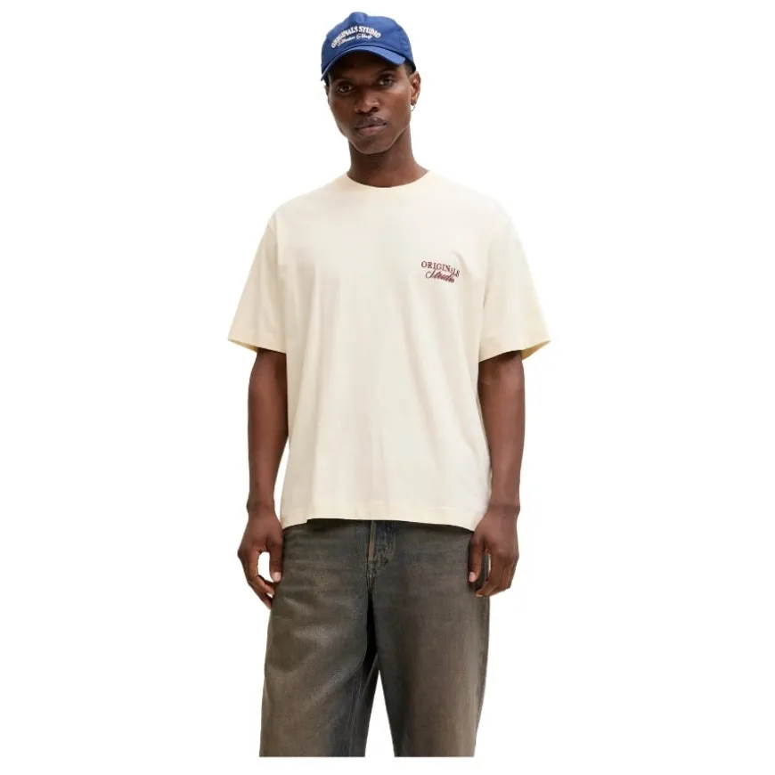 Camisetas manga corta Jack & jones Jornorrebro Typo Tee Ss Crew Neck Noos