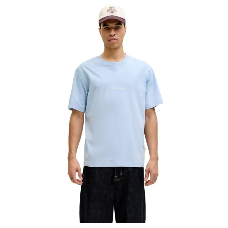Camisetas manga corta Jack & jones Jornorrebro Emb Tee Ss Crew Neck Noos