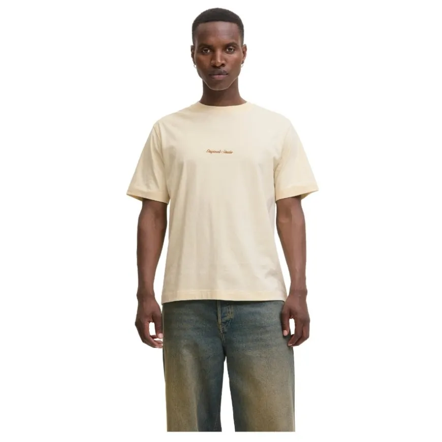 Camisetas manga corta Jack & jones Jornorrebro Emb Tee Ss Crew Neck Noos