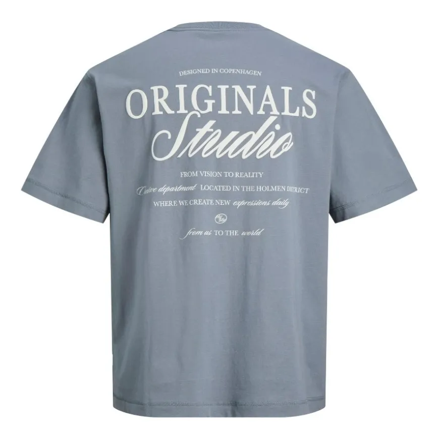 Camisetas manga corta Jack & jones Jornorrebro Typo Tee Ss Crew Neck Noos