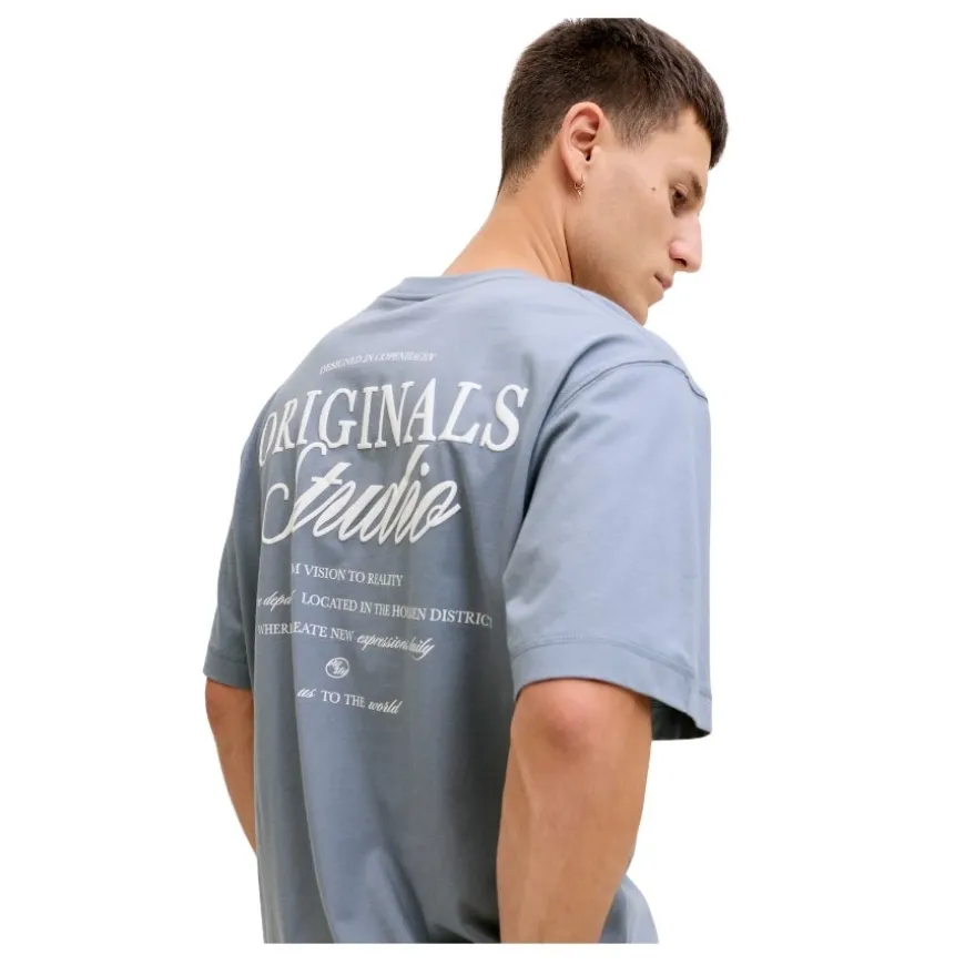 Camisetas manga corta Jack & jones Jornorrebro Typo Tee Ss Crew Neck Noos