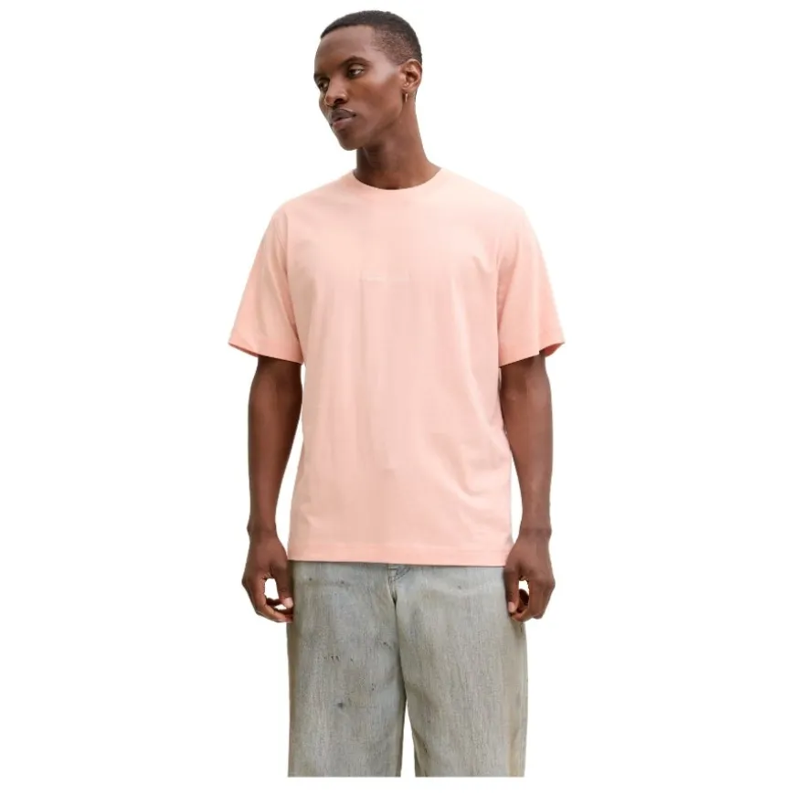 Camisetas manga corta Jack & jones Jornorrebro Emb Tee Ss Crew Neck Noos