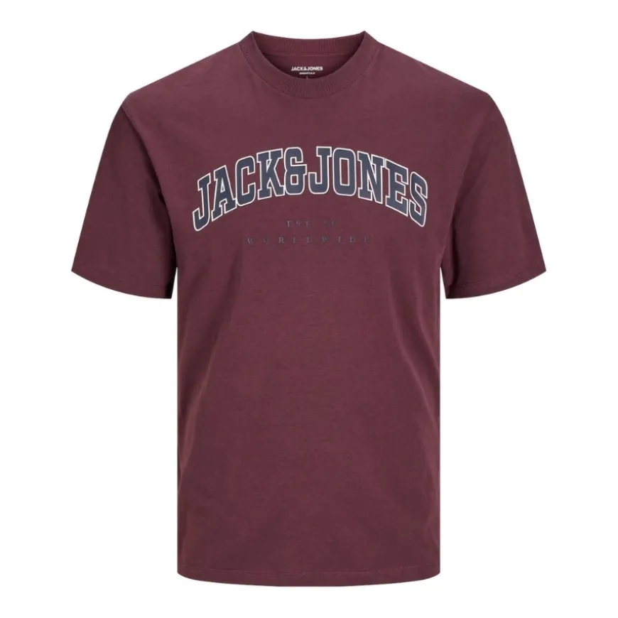 Camisetas manga corta Jack & jones Jjecaleb Varsity Tee Ss O-Neck Noos