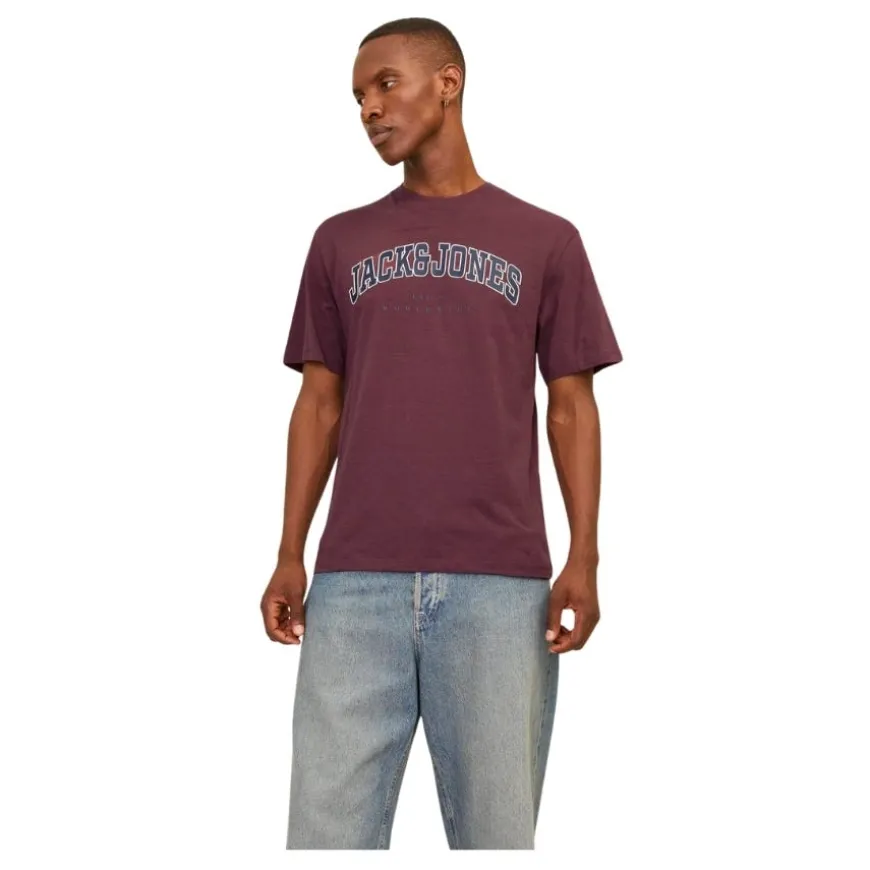 Camisetas manga corta Jack & jones Jjecaleb Varsity Tee Ss O-Neck Noos