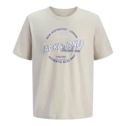 Camisetas manga corta Jack & jones Jjedover Striped Tee Ss Crew Neck Sn
