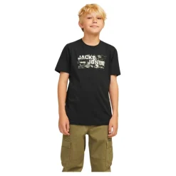 Camisetas manga corta Jack & jones Jcooutdoor Logo Tee Aw24 Ss Crew Sn Jnr