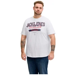 Camisetas manga corta Jack & jones plus Jjelogo Tee Ss O-Neck 2 Col Ss26 Sn Pls