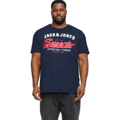 Camisetas manga corta Jack & jones plus Jjelogo Tee Ss O-Neck 24 25 Noos Pls