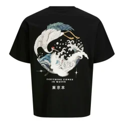 Camisetas manga corta Jack & jones Jorfausto Back Tee Ss Crew Neck Smu