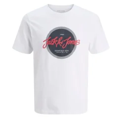 Camisetas manga corta Jack & jones plus Jjelogo Tee Ss Oneck 2 Col Aw25 Noos Pls