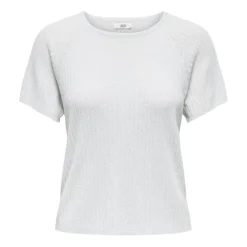 Camisetas manga corta Jdy Jdybodilla S S Glitter Pullover Knt Noos