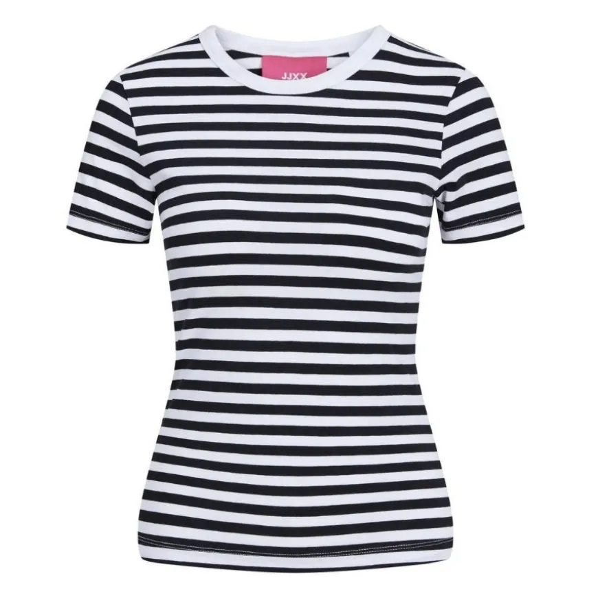 Camisetas manga corta Jjxx Jxgigi Str Ss Stripe Tee Jrs Sn