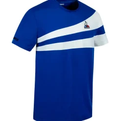 Camisetas manga corta Le coq sportif Tennis Tee Ss 21 N°1 M Bleu Electro