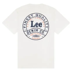 Camisetas manga corta Lee STAMP LEE TEE BRIGHT WHITE